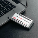 2 Port USB 3.0 Express Card ExpressCard NEC UPD720202 Hidden Adapter for Laptop