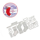 Christmas Socks Metal Cutting Dies DIY Scrapbooking Stockings Cutter Stencil New
