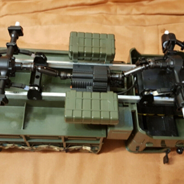 Metal Gear Sturdy Rear Axle Assembly Spare Part for Wpl Fy001 1:16 Rc Truck S3A6