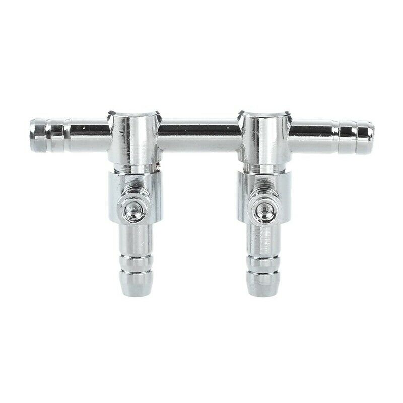 Fishing Tank 2 Way Air Pump Manifold Taps Lever Valve
