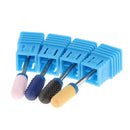 Electric Carbide Nail Art Drill File Bit Set Coarse Medium Fine Grit