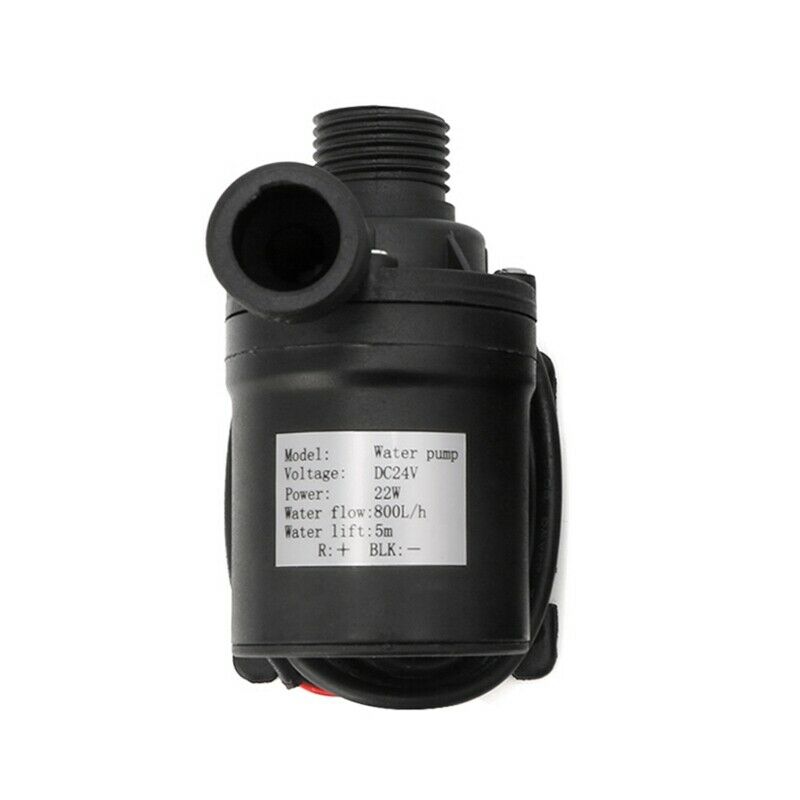 800L/H 5m DC 24V Solar Brushless Motor Water Circulation Water Pump Submers Q7B6