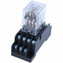 DC 24V Coil Volt 4PDT 14 Pin Terminal Electromagnetic Relay HH54P I7K3