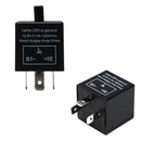 CF14 3 Pin Adjust 12V LED Flasher Relay Car Turn Signal Indicator Blinke Ligh lj