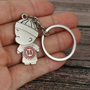 1Pair Boy and Girl Bride Groom Keychain Couple Lover Keyring GifME