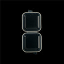 6Pcs Mini Clear Plastic Small Box fishhook Jewelry Earplugs Storage Container JR