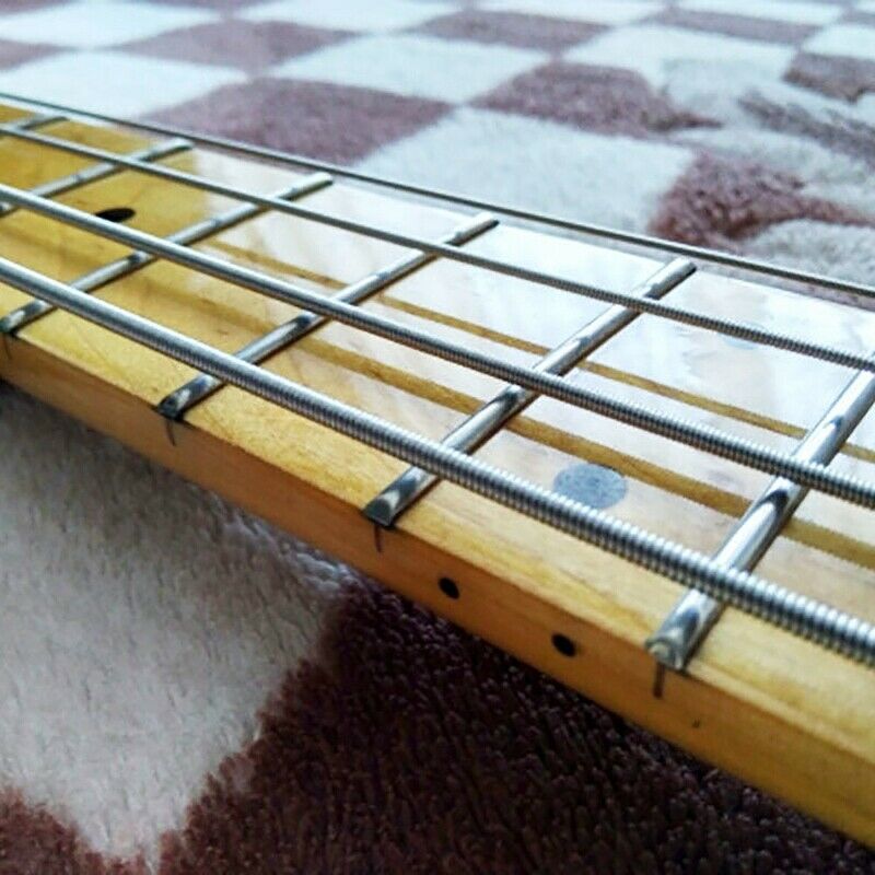 4 Pcs Stainless Steel Bass Strings Bass Guitar Parts Accessories Guitar Str