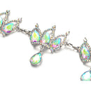 Fashion Womens Metal Chain Dress Belt Decorated Crown Style Body Chain Belt