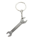Wrench Shaped Pendant Metal Keychain Key Chain Ring P2T6