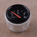 Fuel Level Gas Red LED Fit for Car Marine Boat 52mm 12V 24V Gauge Indicator