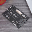 2 in 1 NGFF M.2 B+M Key Mini PCI-E or mSATA SSD to SATA III Adapter Card