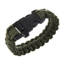 Paracord Parachute Cord Survival Bracelet - OD Green D4B7