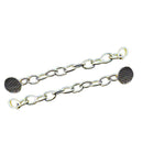 2pcs Dental Orthodontic Traction Chain Round Buttons with Chain Super Q3W2 Z0T1