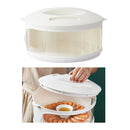Plastic Food Cover Clear Kitchen Dish Dustpoof Cover Kitchen Tool 1 Tier