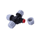Greenhouse Humidifier Plant Misting Cross Atomizing Nozzle Sprinkler Tee (1