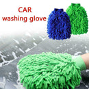 Car Wash Washing Microfiber Chenille Mitt Auto Cleaning Glove Dust Washer R G5B7