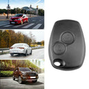 2 Buttons Car Remote Key Shell Case Cover Replacement for Renault Clio