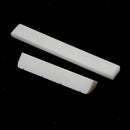 Bone Saddle Nut Polished Durable for Ukulele Uke Hawaii Guitar Accessory