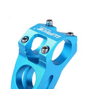 Wear-resistant MTB Bike Handlebar Stem 31.8mm Cycling Accessories (Blue) A