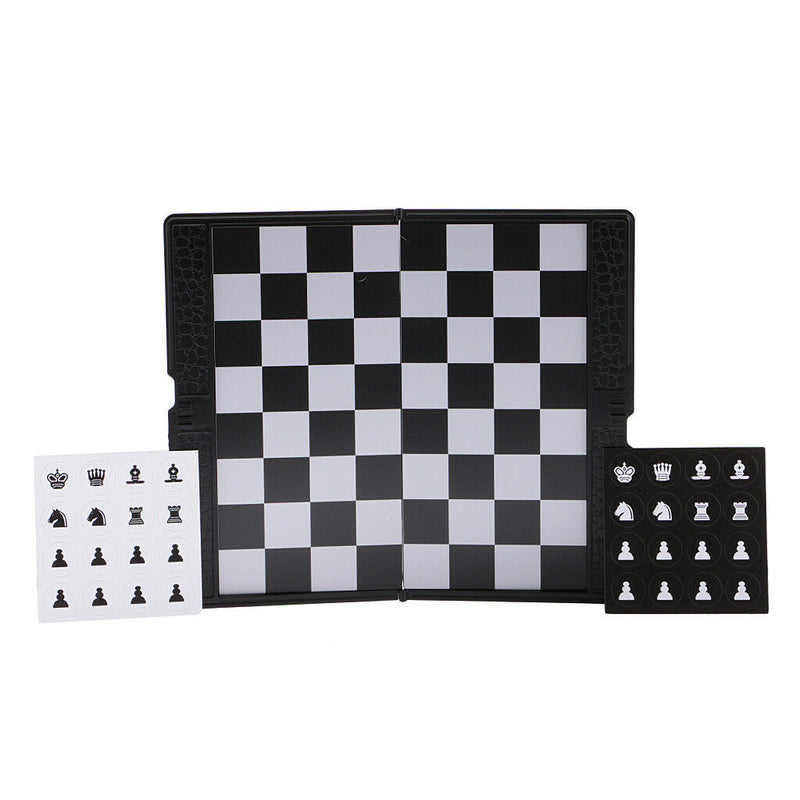 Foldable MINI Magnetic Chess Portable Wallet Pocket Chess Board Games Gifts