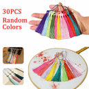Pack Of 30 13cm Luxury Silky Tassels - Craft, Sewing, Decoration, Costume Hot