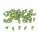 50pcs Carp Fishing Rubber Hook Stopper On Sliding Hooks Holder Buffer Beads