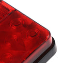 1Pair Amber Red Car Truck Trailer Rear Led 10LED Tail Indicator Stop Brake Li Gw