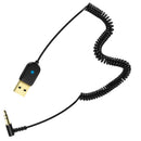 C-01 AUX USB Car Bluetooth 5.0 Receiver 3.5mm Jack Car Kit Adapter Dongle A
