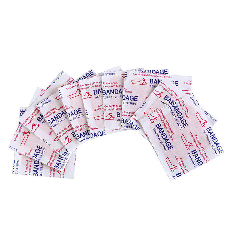 10pcs/lot flexible band aid plaster sterile hemostasis stickers 3.8cmx3.8cm B Ew