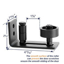 Adjustable Floor Guide for All Sliding Barn Door - for Diyers - Flush Desig