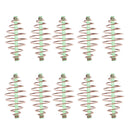 10pcs Metal Fishing Feeders Bait Thrower 4.5x2.2 cm/1.8x0.9 inch