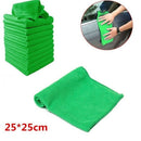 10pcs Practical Soft New Car Wash Towel Cleaning Duster Auto Detailing Gree N8T8