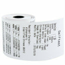 65m Thermal Receipt Paper Roll Taxi Bill Printing For Cash Register 80mm Clear
