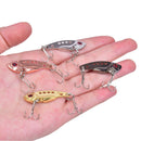 4pcs/lot Metal Fishing Lure VIB 3.5cm/3.5g Bass Artificial Hard Bait Cicada Lu3C