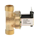 1/2 Inch Electric Solenoid Valve DC12/24/220V Solar Coil Valve for Water DC220V