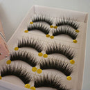 Long 5 Pairs Makeup Nice False Eyelashes Thick Cross Eye Lashes Extension OZ