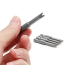 5 Pcs U4-U8 1/4 Inch S2 Hex Magnetic U Shaped Screwdriver Bits Tools Length 50mm