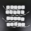 20x 4*4 tens   square electrode pad electrode patch for   machine JR BX