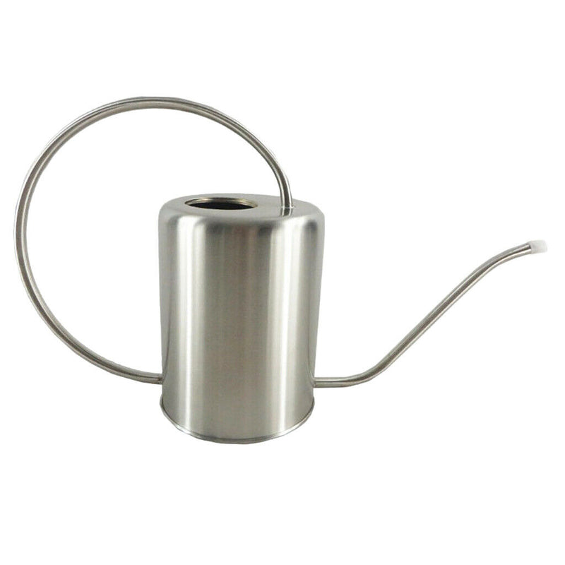 2000ml Long Spout Watering Can Flowers Stainless Steel Watering Pot Garden Parts