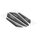 4pcs Carbon Fiber Car Side Door Edge Anti-scratch Strips Protector Guard Trim