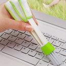 Pocket Brush Keyboard Dust Air-condition Window Leaves Blinds Clean Tool LJ