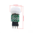 5PCS Mini IR Infrared Pyroelectric PIR Motion Body Human Sensor Detector Module