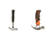 2X Small Claw Hammer with Magnetic Nail Starter, High Carbon Steel Kids Hammer
