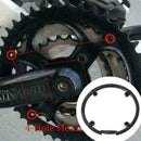 Bike Sprocket Protection Chain Wheel Crankset Cap Cover Guard Durable C1B1 K1G6