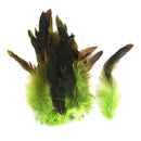 150Pcs Natural Dyed Goose Feathers DIY Craft Green Deep Blue Orange 12-18 cm