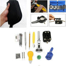 Portable 144 pcs Watch Repair Tool Kit Watchband Link Remover & Zip Case Wa