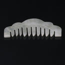 natural jade flower`stone gua sha comb massage scrape  healthy cure tooME JC%x