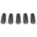 Stereo3.5mm 1/8" Aux Female to FemaleF/F Jack Audio Coupler Adapter Converter SE