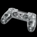 Clear Shell Full Housing case Controller Replacement cover for PS4 Playstat