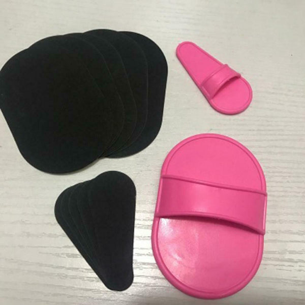 Natural Face Leg Hair Remover Epilator Exfoliator Pad Smooth Legs Skin Care A#S
